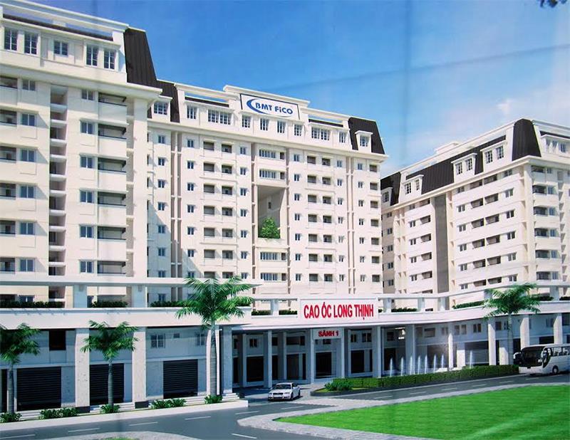 Mô hình nhà ở xã hội – Cao ốc Long Thịnh TP Quy Nhơn.