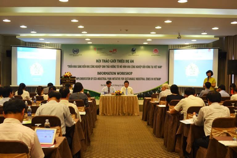 Hội thảo giới thiệu Dự án Triển khai sáng kiến KCN sinh thái hướng tới mô hình KCN bền vững tại Việt Nam.