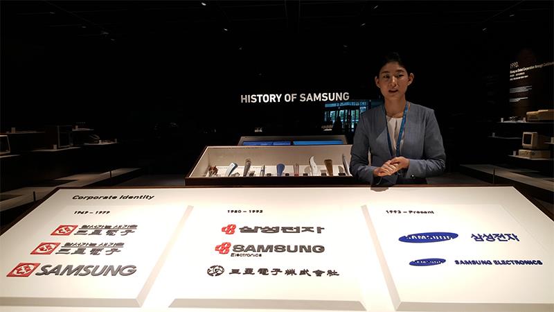 Nhận diện thương hiệu Samsung qua các thời kỳ.