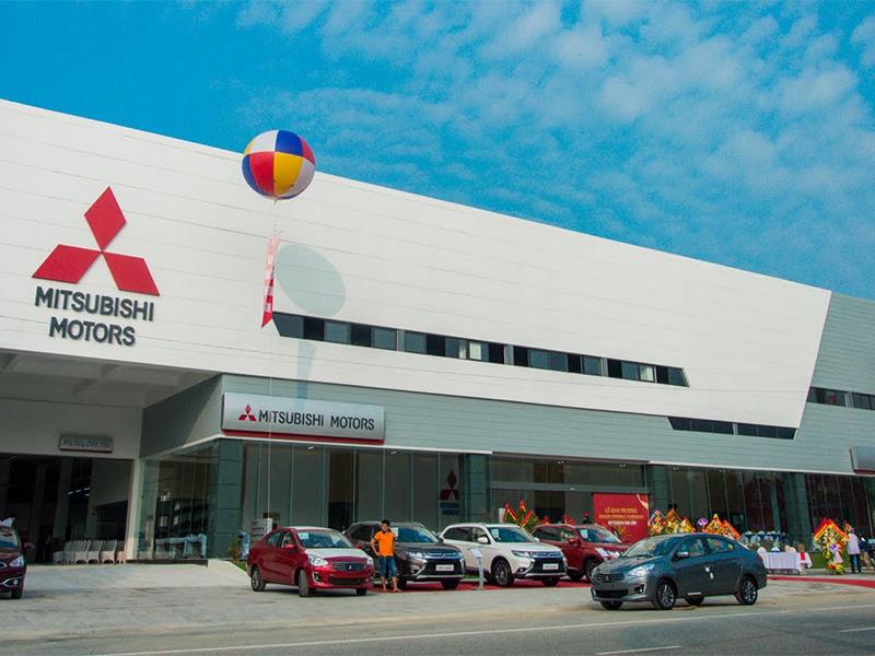 Showroom Mitsubishi Kim Liên vừa mới khai trương ở Vinh.