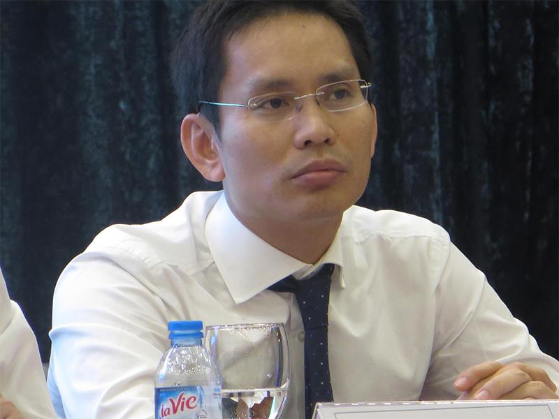 Ông Nguyễn Hồng Hiển, Phó Tổng giám đốc SCIC phát biểu tại Hội nghị.