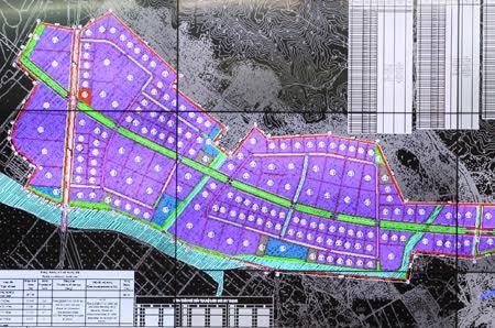 Bản đồ quy hoạch Dự án tại vị trí Sông Khoai, TX Quảng Yên. Nguồn: Cổng thông tin điện tử QN