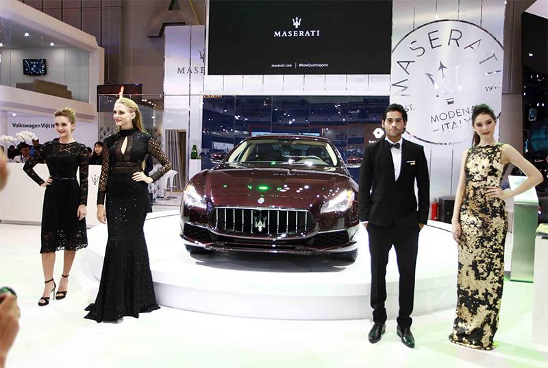 Xe sang Maserati  giới thiệu siêu phẩm Quattroporte 2017.
