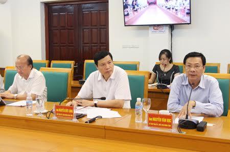 Lãnh đạo tỉnh Quảng Ninh làm việc với Tập đoàn Amata. Nguồn: Cổng thông tin điện tử QN