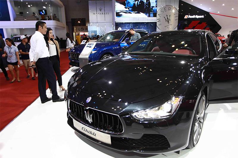Maserati Ghibli chiếc xe được nhiều doanh nhân ưa thích.
