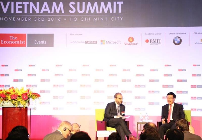Vấn đề kinh tế Việt Nam đã được mổ sẻ tạiVietnam Summit 2016. Ảnh: Gia Huy