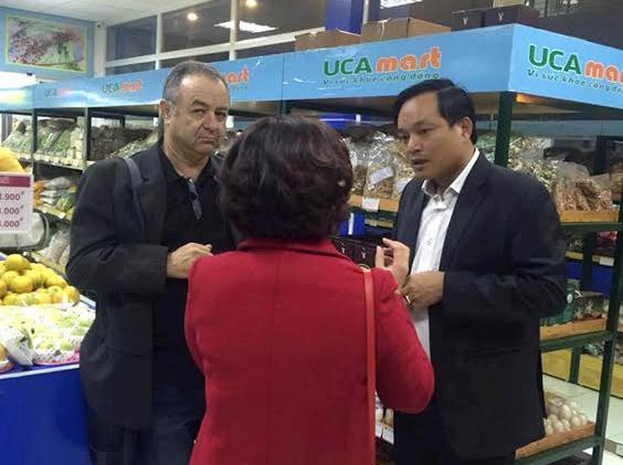 Ông Phạm Anh Tuấn cho biết UCAmart sẽ được mở tại các khu dân cư có mức thu nhập trung bình trở lên tại TP.HCM.