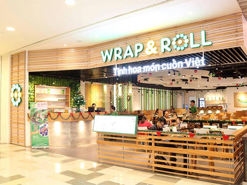 Chuỗi nhà hàng Wrap&Roll đang chuẩn bị nhượng quyền và có mặt tại Thượng Hải