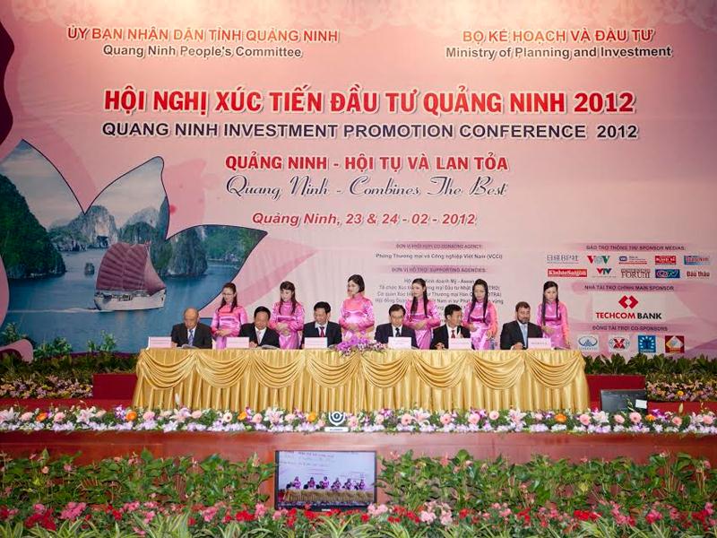 Hội nghị Xúc tiến đầu tư tỉnh Quảng Ninh năm 2012.