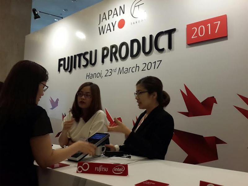 Năm 2017, Fujitsu đặt mục tiêu sẽ phủ khắp các sản phẩm tại hầu hết các kênh phân phối bán lẻ toàn thị trường Việt Nam.