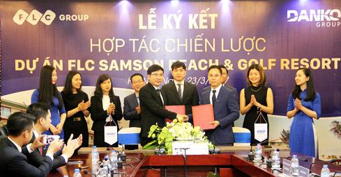 FLC Group vừa bắt tay cùng Danko Group trong việc phát triển tổng thể Dự án FLC Sầm Sơn