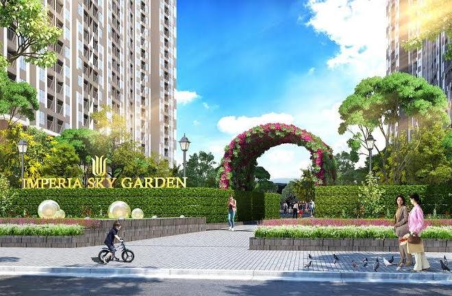 Imperia Sky Garden – Tổ hợp căn hộ chung cư cao cấp sắp ra mắt.