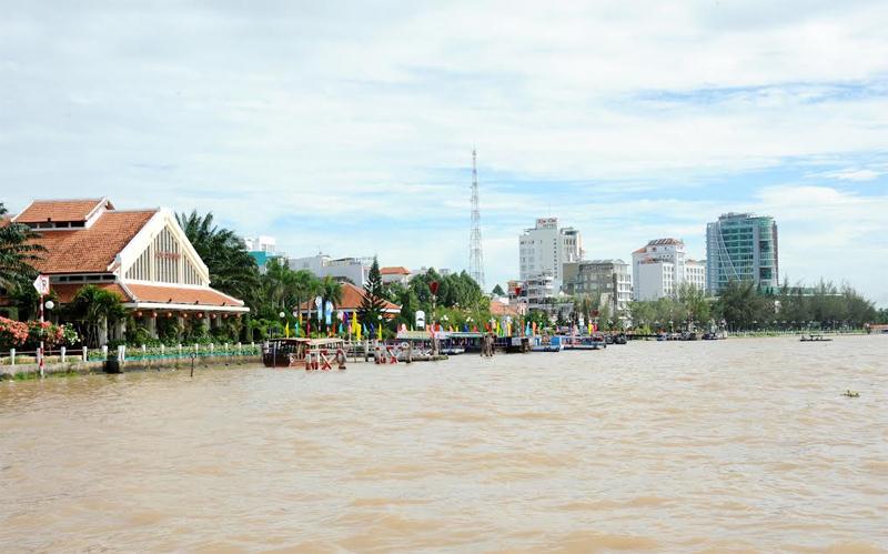 Bến Ninh Kiều, TP. Cần Thơ là một trong 7 điểm du lịch quốc gia của vùng ĐBSCL. Ảnh: Hoàng Vũ