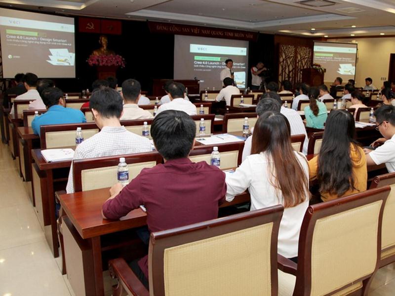 Sự kiện giới thiệu công nghệ ứng dụng mới nhất trên Creo 4.0 tại TP. Hồ Chí Minh và Hà Nội vừa qua đã thu hút hàng trăm doanh nghiệp tham dự.