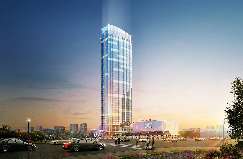 Toà tháp khách sạn 45 tầng – biểu tượng tự hào mới của thành phố Hải Phòng.