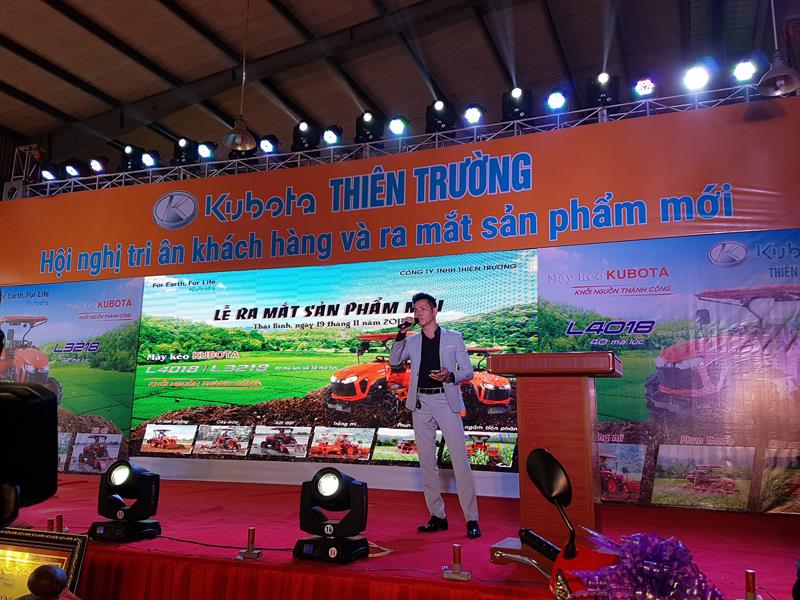 Tổng giám đốc Công ty TNHH Thiên Trường Plada Đặng Quốc Thái phát biểu khai mạc Hội nghị.