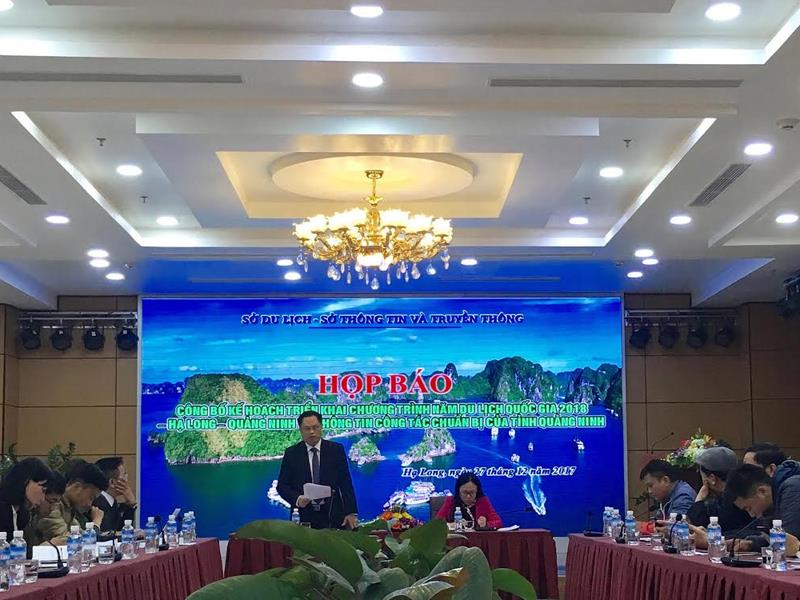 Quảng Ninh công bố kế hoạch triển khai chương trình năm du lịch Quốc gia 2018.