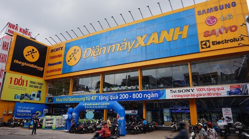 Điện máy Xanh là chuỗi bán lẻ điện máy đầu tiên và duy nhất có độ bao phủ rộng khắp tỉnh thành Việt Nam.