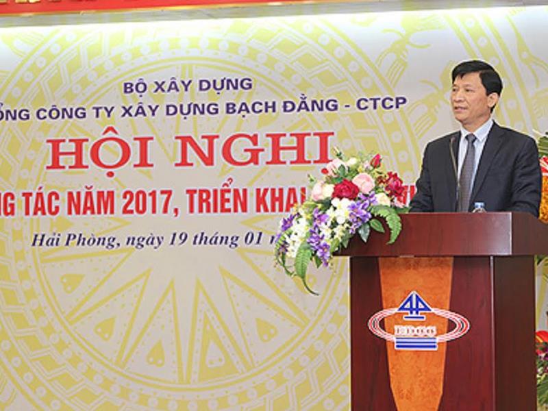 Ông Nguyễn Trọng Khải - Tổng giám đốc Tổng công ty phát biểu tại Hội nghị.
