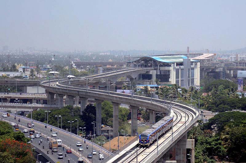 Tại Ấn Độ đang bùng nổ các Dự án giao thông đô thị.