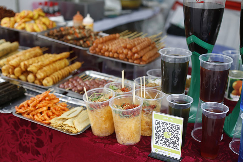 Các món ăn Hàn Quốc, Việt Nam tại Lễ hội ẩm thực và Văn hóa châu Á 2018 Hà Nội