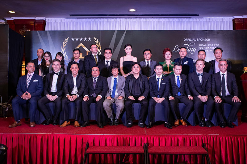 Các đơn vị thắng giải tại Dot Property Vietnam Awards 2018.