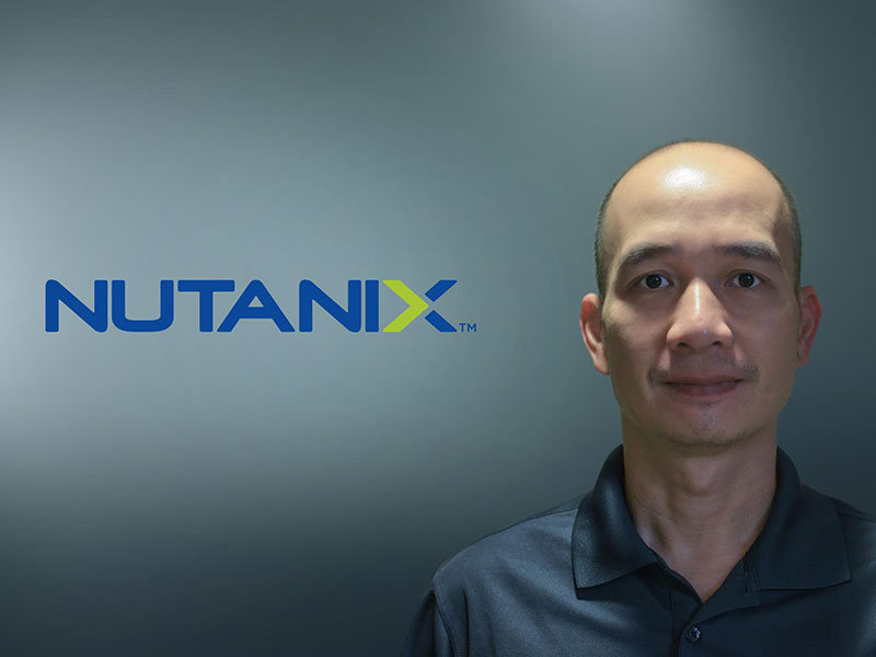 Ông Nguyễn Tuấn Hùng, Giám đốc Kinh doanh Nutanix Vietnam, chia sẻ về các giải pháp ưu việt của Nutanix.