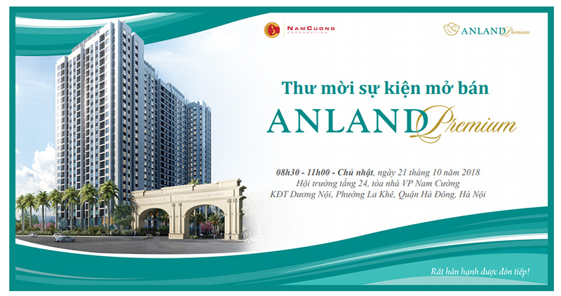 Khách hàng sẽ nhận được nhiều phần quà hấp dẫn tại sự kiện mở bán Dự án Anland Premium.