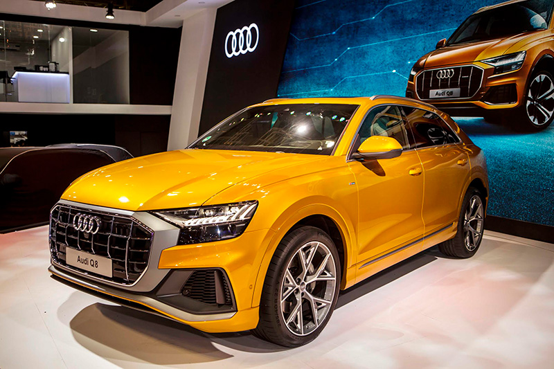 Audi Q8 cũng là một mẫu xe mới mà Audi mang tới triển lãm lần này.