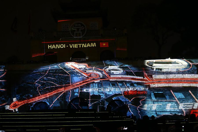 Hà Nội – Việt Nam đã chính thức có tên trên bản đồ 22 quốc gia tổ chức giải đua xe công thức 1.