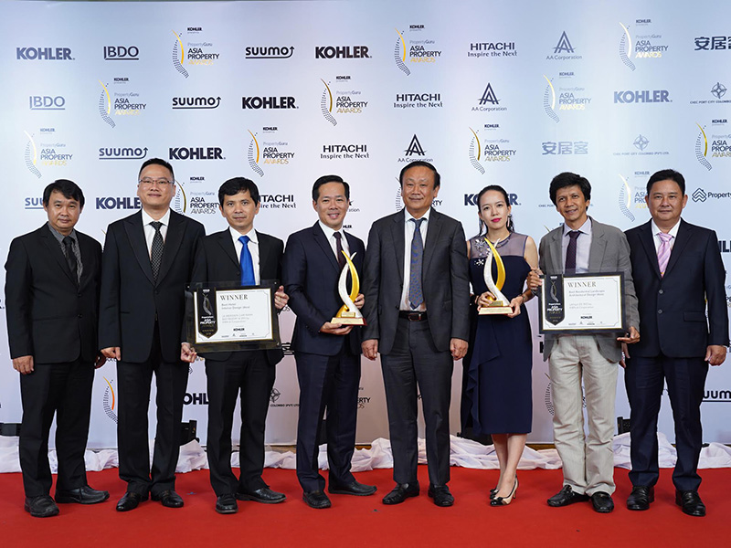 Giải thưởng Asia Property Awards 2018 được cho là sự thành công của Tập đoàn Kiến Á.