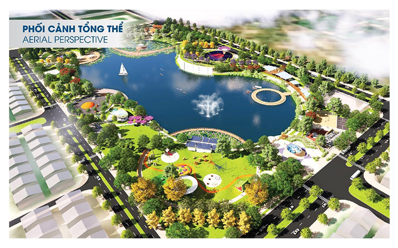 Công viên Thiên Văn Học rộng 12ha tại Khu đô thị Dương Nội – Tố Hữu – Hà Đông.