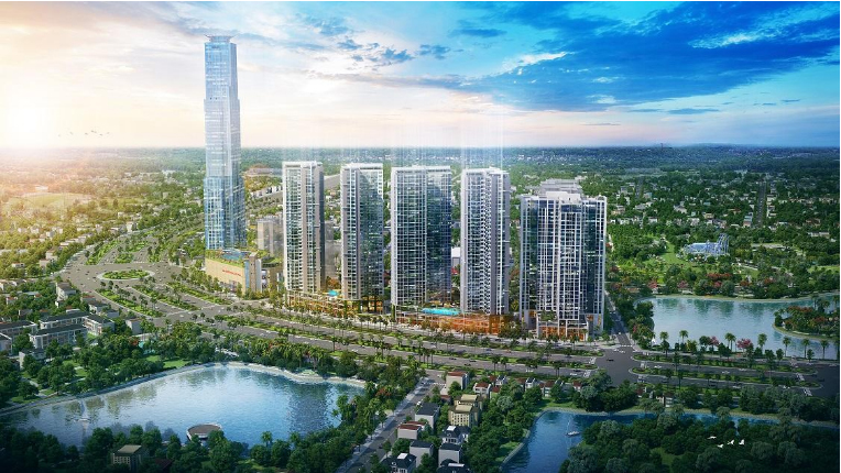 Phối cảnh Dự án Eco Green Saigon được quy hoạch đồng bộ, hiện đại ngay trung tâm Quận 7.