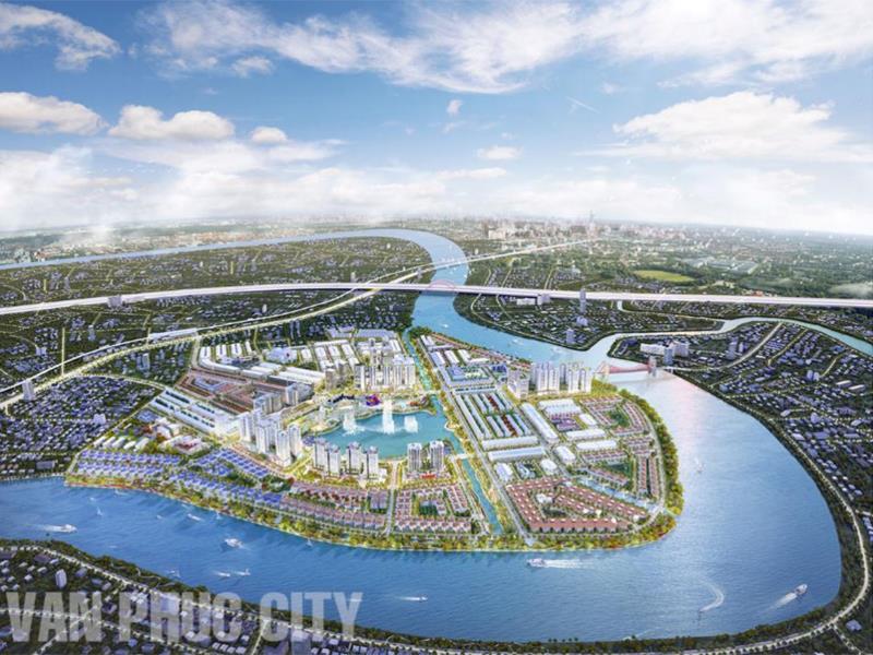 Khu đô thị Vạn Phúc là một trong ba bán đảo đẹp nhất bên sông Sài Gòn.