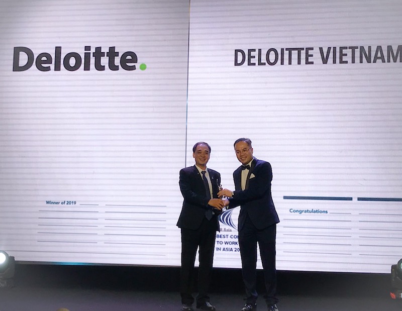 Deloitte Việt Nam giành giải HR Asia Award 2019.
