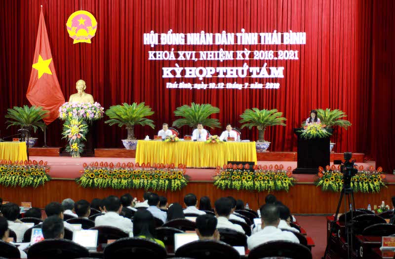 Kỳ họp thứ tám, HĐND tỉnh Thái Bình khóa XVI, nhiệm kỳ 2016-2021 đã thông qua nhiều Nghị quyết quan trọng.