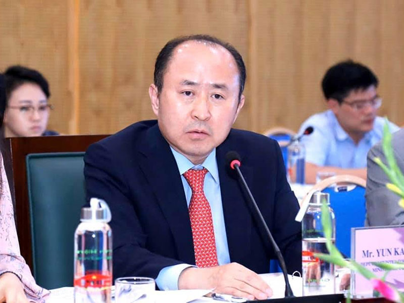 Thứ trưởng Bộ Ngoại giao Hàn Quốc Yun Kang-hyeon.