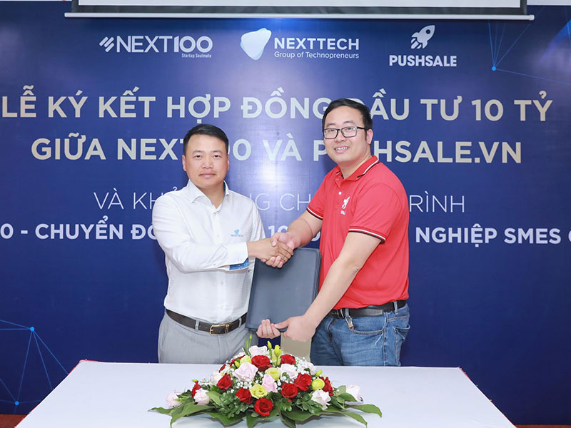 NextTech quyết định đầu tư 10 tỷ đồng vào PushSale.