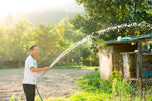 Có nước sạch - niềm hạnh phúc giản đơn của người dân xã Quảng Kim.