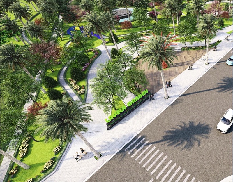 Điểm nhấn của Dự án chính là công viên rộng hơn 1.000 m2 với nhiều tiện ích