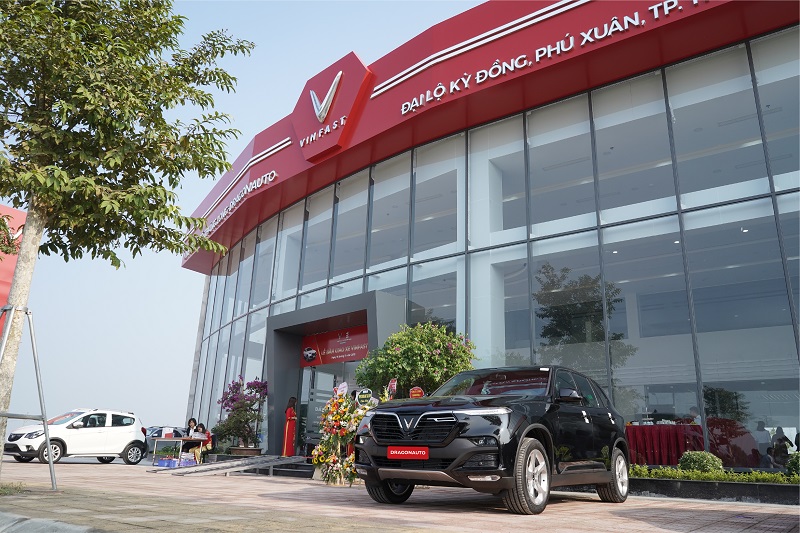  VinFast Ô tô Thăng Long - DragonAuto tại Đại lộ Kỳ Đồng - Khu đô thị Thái Bình Dragon City là đại lý 3S ô tô VinFast chính hãng tại Thái Bình.