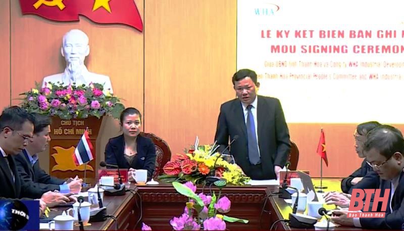 Phó Chủ tịch UBND tỉnh Thanh Hóa Nguyễn Văn Thi khẳng định, tỉnh Thanh Hóa sẽ luôn đồng hành, tạo điều kiện thuận lợi nhất cho nhà đầu tư.