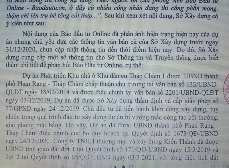 Văn bản ông Nguyễn Như Nguyên