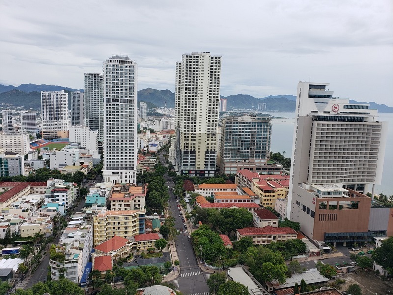 Thị trường bất động sản tỉnh Khánh Hòa có nhiều khởi sắc trong thời gian gần đây. Ảnh: NHiệt Băng
