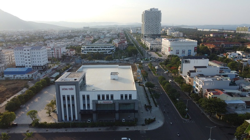 Dự án Trung tâm Thương mại dịch vụ Showroom ô tô, khách sạn, văn phòng cho thuê Dũng Tiến