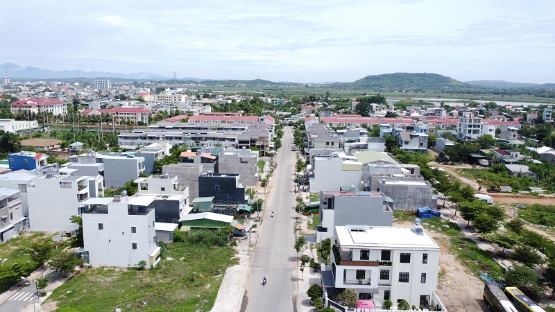 Thành phố Quảng Ngãi, tỉnh Quảng Ngãi. Ảnh: 