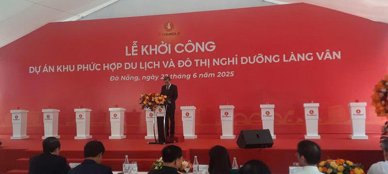 Chủ tịch thành phố Đà Nẵng Lê Trung Chinh phát biểu