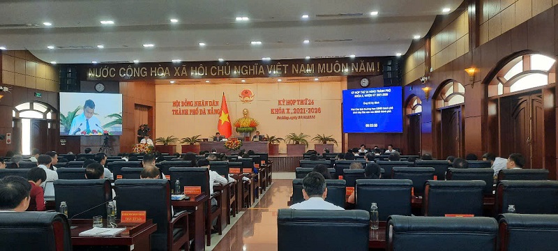 Kỳ họp thứ 24 là kỳ họp thường lệ cuối cùng của Hội đồng Nhân dân thành phố Đà Nẵng khóa X nhiệm kỳ 2020 - 2025.