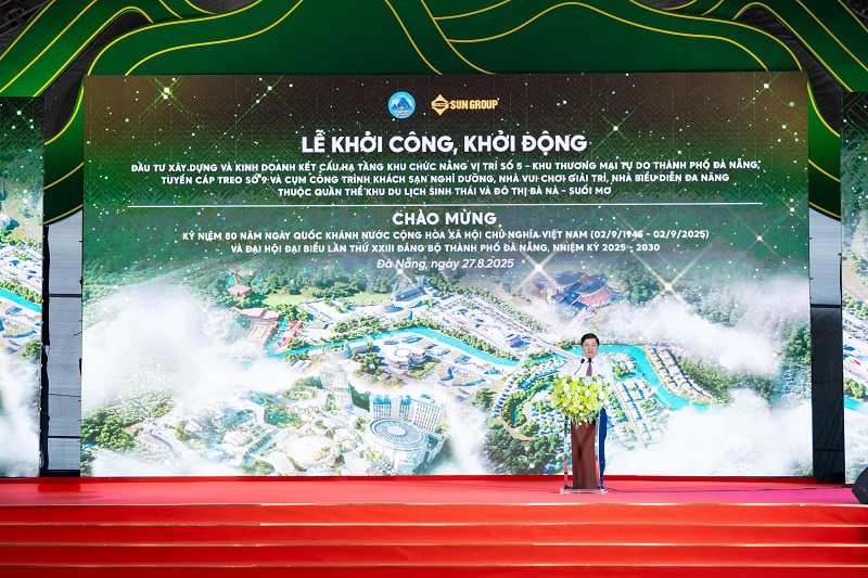 Dự án Đầu tư xây dựng và kinh doanh kết cấu hạ tầng khu chức năng vị trí số 5 có ý nghĩa “kích hoạt” cho Khu thương mại Tự do thành phố Đà Nẵng