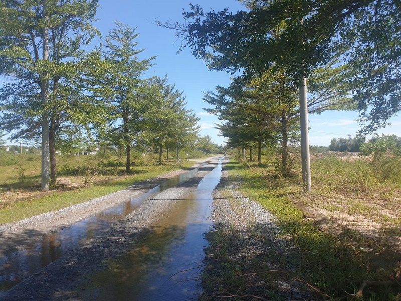 Khu vực thị xã Điện Bàn cũ, nay là thành phố Đà Nẵng. Ảnh: Linh Đan